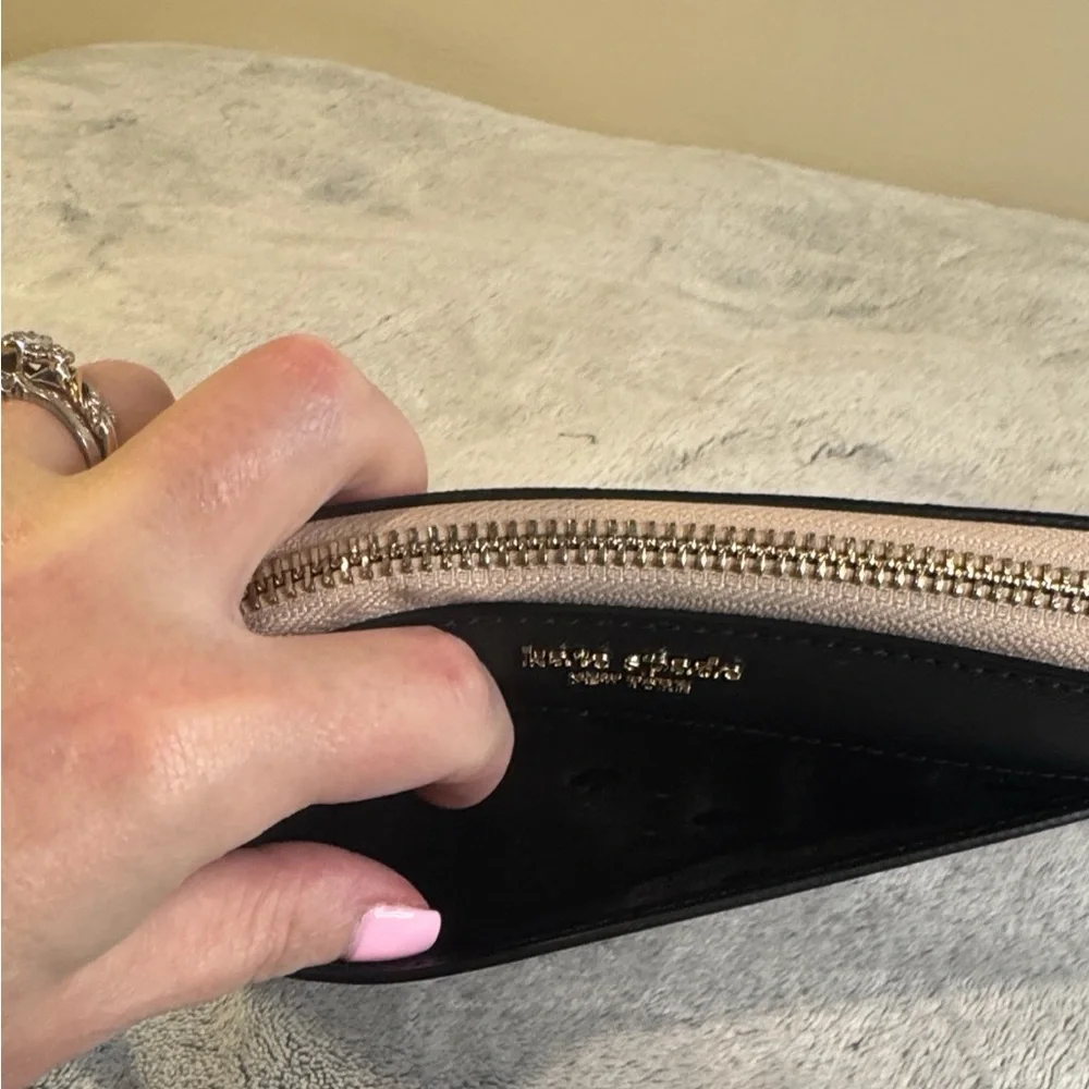 Kate Spade Cameron Street Color-Block Saffiano Large Zip Wallet